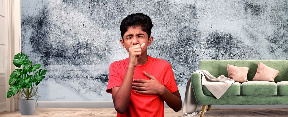 Health effects of dampness and mold exposure